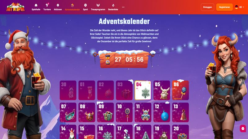 Hit'N'Spin Adventskalender 2024