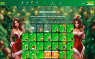 Verde Casino Adventskalender 2024