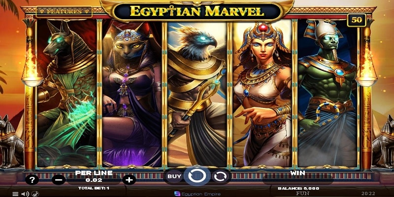 Egyptian Marvel (Spinomenal)