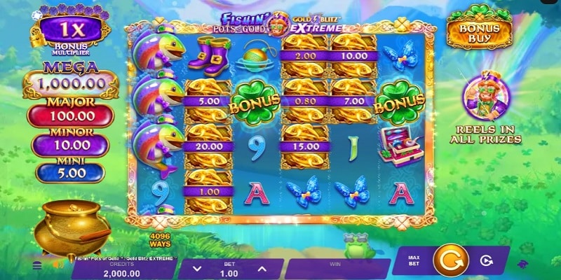 Fishin’ Pots of Gold™ Gold Blitz Extreme™ (Gameburger Studios)