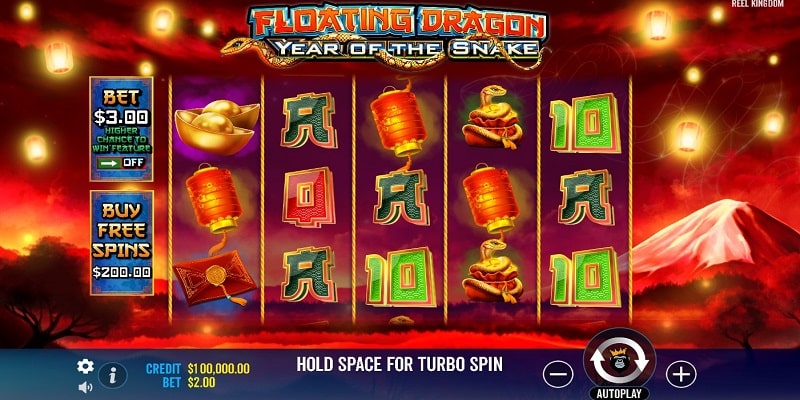 Floating Dragon Year of the Snake (Pragmatic Play)