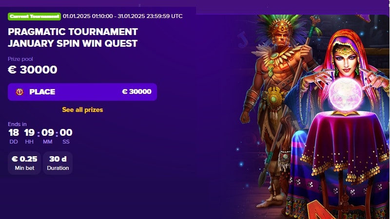 January 2025 Spin Win Quest Promotion