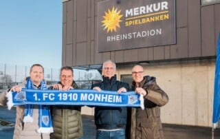 Merkur Spielbanken und 1 FC. Monheim
