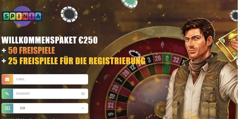 Spinia Casino Test und Bonus