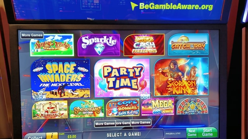 UK Land-Based Video Slot UK Land-Based Video Slot