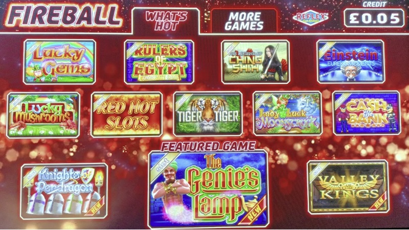 Reflex Gaming Land-based Slot Image