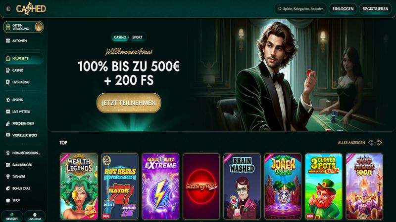 Cashed Casino Test