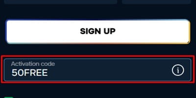 50FREE Promo Code