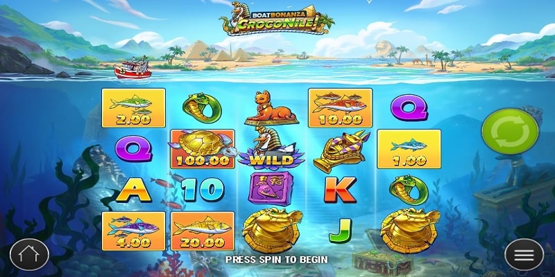 Boat Bonanza CrocoNile (Play'n Go)