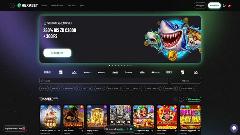 Hexabet Casino Test