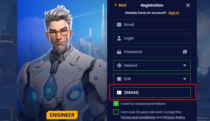 Trino Sign Up Bonus Code