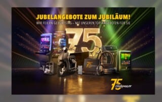Bally Wulff 75 Jahre