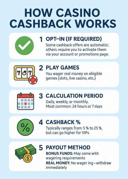 How Casino Cashback Works