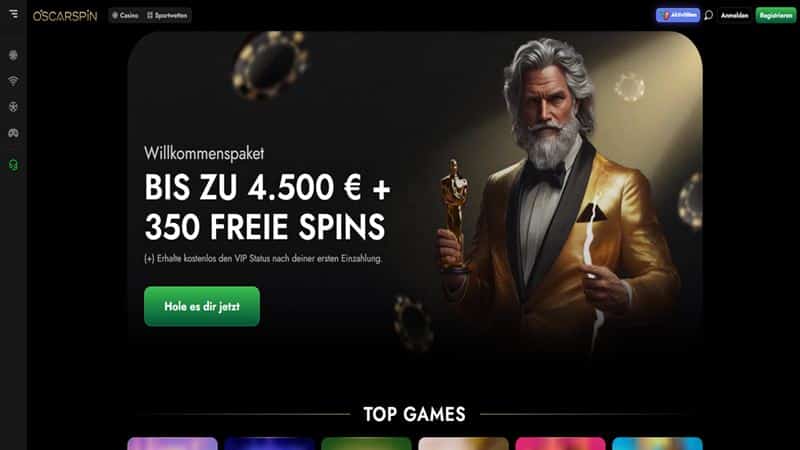 Oscarspin Casino Test