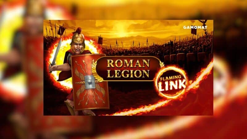 Gamomat Roman Legion Flaming Link