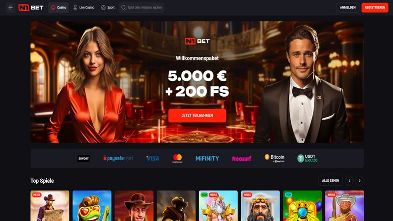 N1bet Casino Test