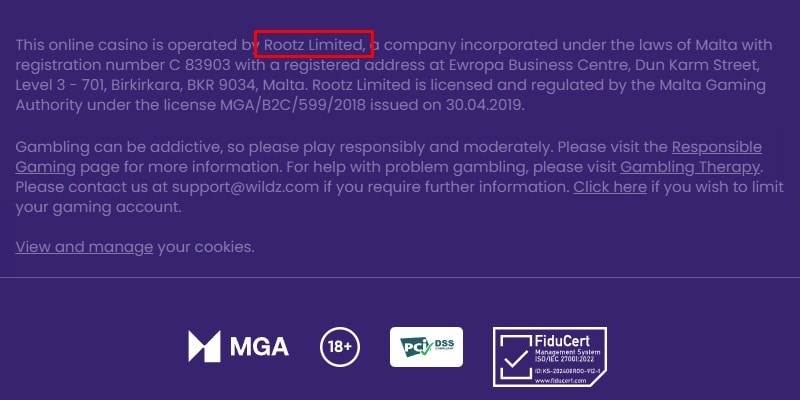 Step 1 - MGA Licensing Confirmation
