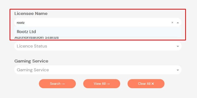 Step 2 - MGA Licensing Confirmation