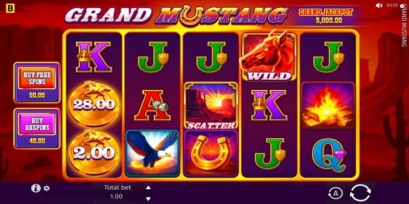 Grand Mustang by BGaming Grand Mustang by BGaming