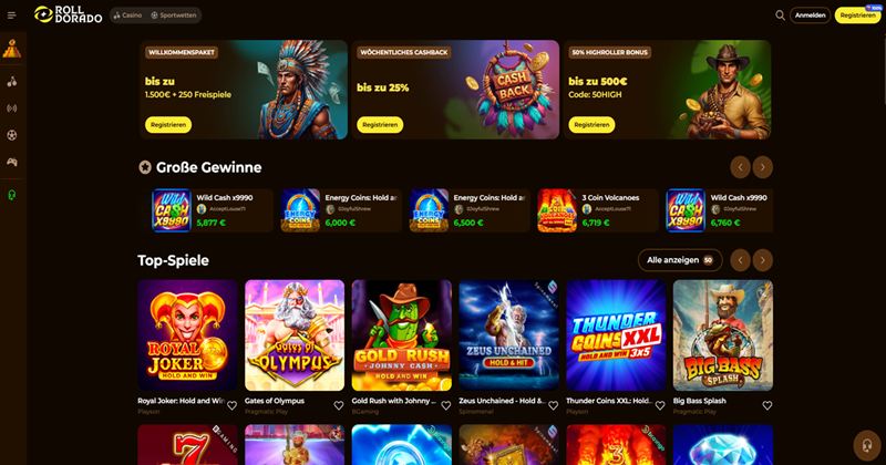 Rolldorado Casino Test
