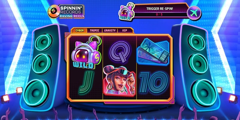 Spinnin’ Records Raving Reels by Play’n GO