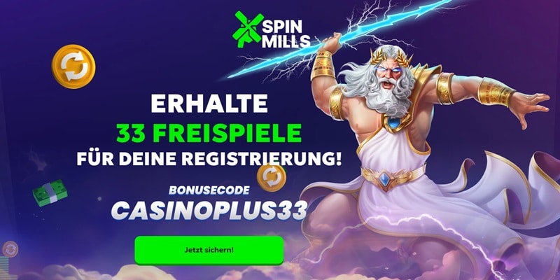 Spinmills Casino Bonus