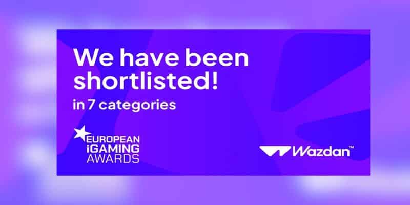 European iGaming Awards Wazdan sieben Mal bei den European iGaming Awards 2025 nominiert.