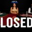 Light and Wonder live casino dealers at closed gaming tables with roulette wheel and card games