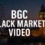 London Eye and Big Ben at dusk for our BGC black market video news report