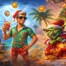 Promotional illustration featuring Halloween ghosts, Latin dancers, a festive tourist and a mischievous Christmas goblin, representing Betsoft’s Q4 2025 slot game roadmap.