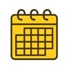 Yellow Calendar