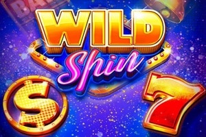 Wild Spin slot game by Platipus Gaming with dollar symbols and lucky number 7