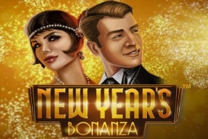 New Year’s Bonanza Slot Game | Playtech – New Year Slots New Year's Bonanza slot game showing 1920s Great Gatsby theme with glamorous characters and golden art deco styling - Playtech