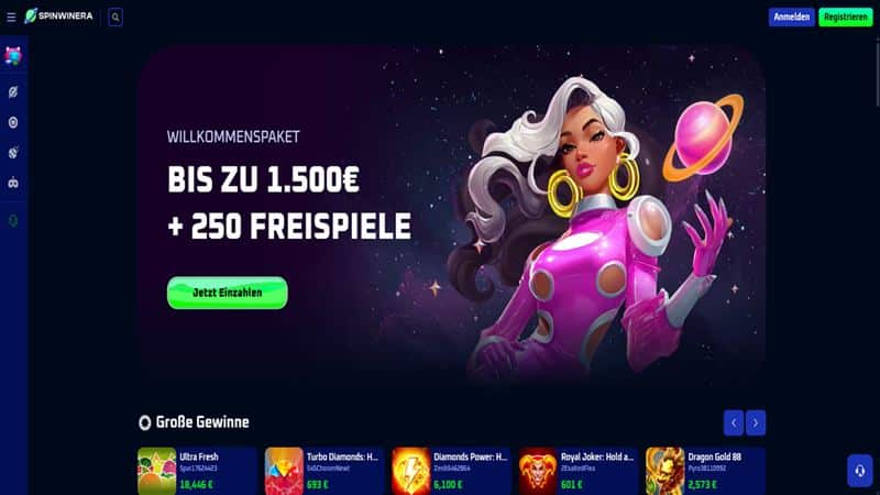 Spinwinera Casino Bonus und Test
