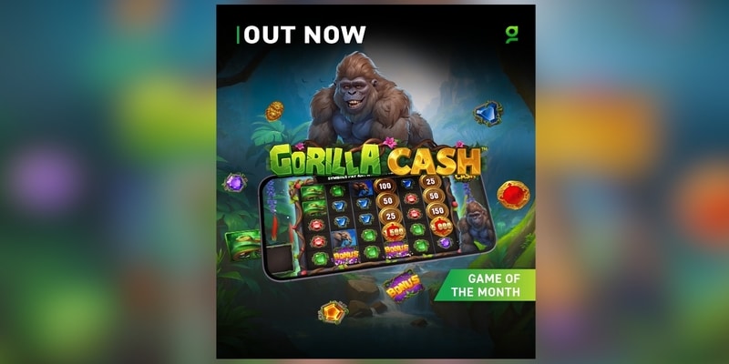 Gorilla Cash ist der n&auml;chste Slot-Titel des Entwicklers.