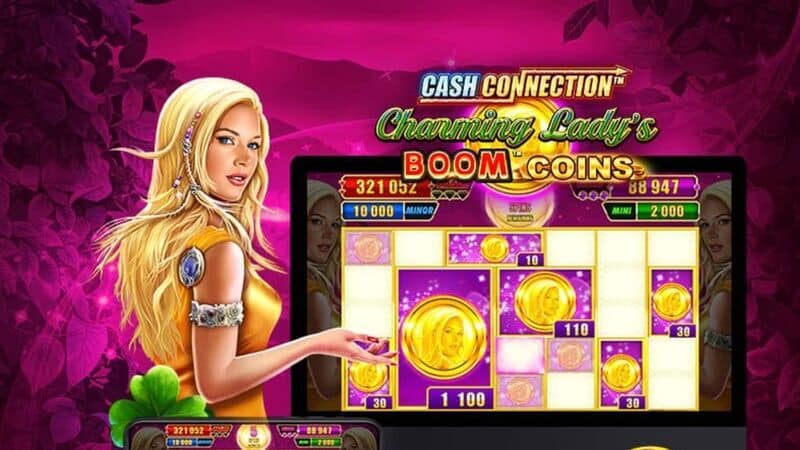 Greentube ver&ouml;ffentlicht Cash Connection&ndash; Charming Lady's Boom Coins.