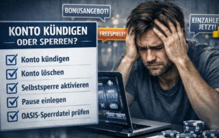 Online Casino kündigen Bild