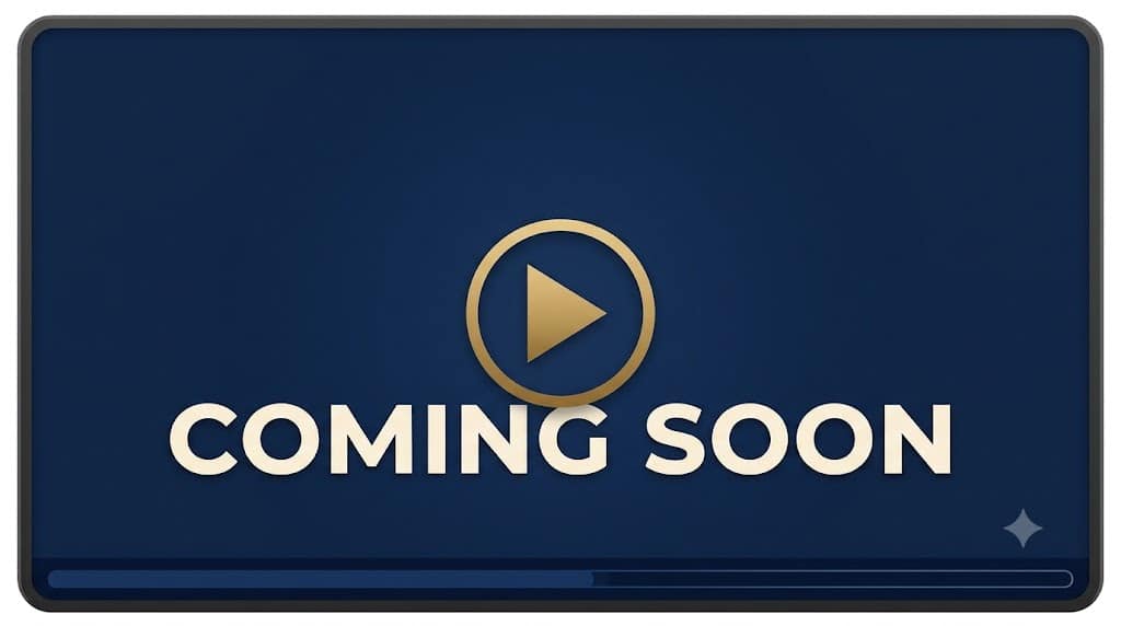 Video Coming Soon