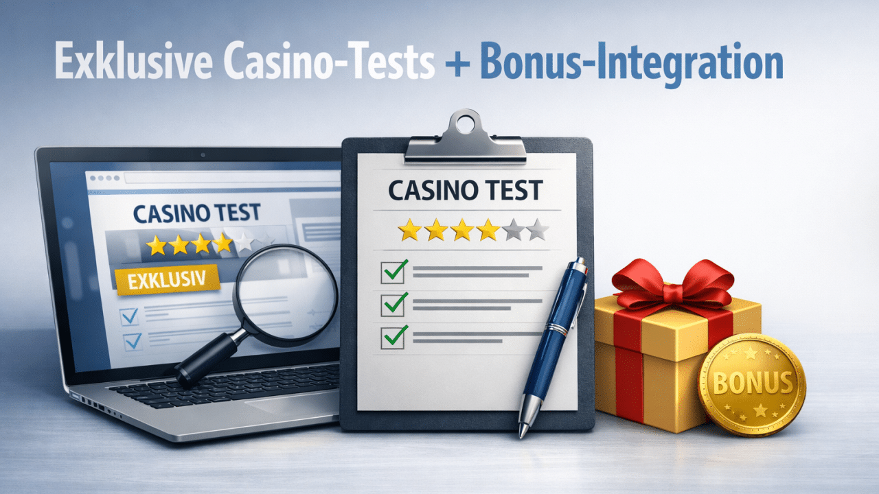 Casino Test plus Bonus Casino Test Plus Bonus Bild
