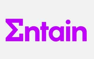 Logo von Entain.