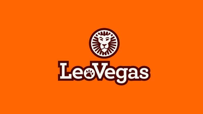 Logo des LeoVegas Online Casino.