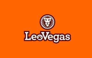 Logo des LeoVegas Online Casino.