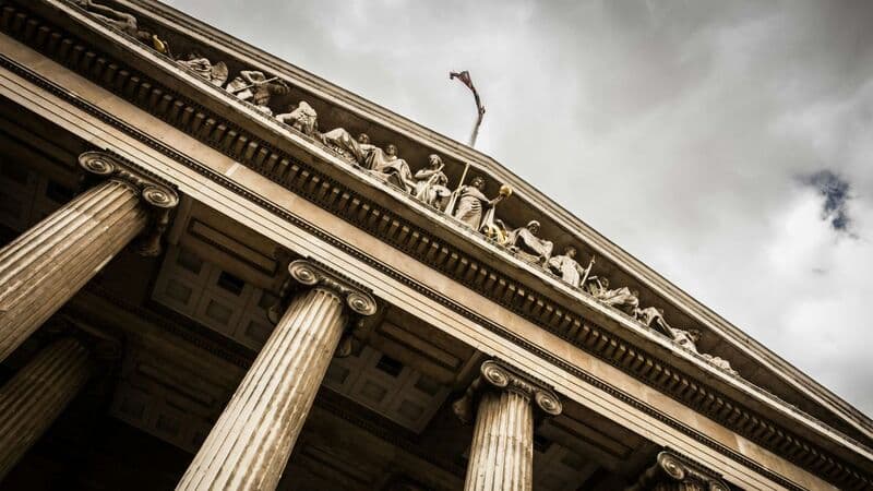 Gerichtsgeb&auml;ude zum Verfahren der AML-Geldstrafe gegen Betsson.