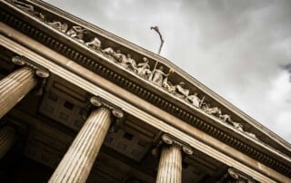 Gerichtsgebäude zum Verfahren der AML-Geldstrafe gegen Betsson.