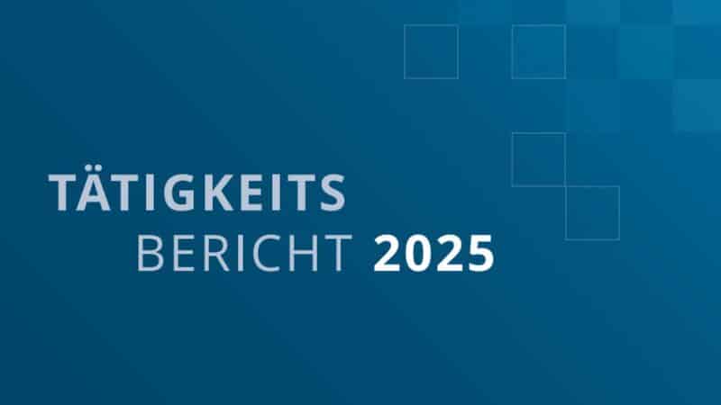 Deckblatt des GGL T&auml;tigkeitsbericht 2025.