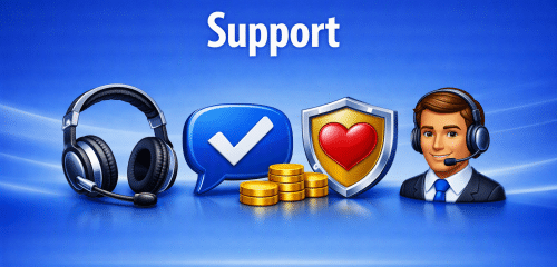 Support Support-Qualität Logo