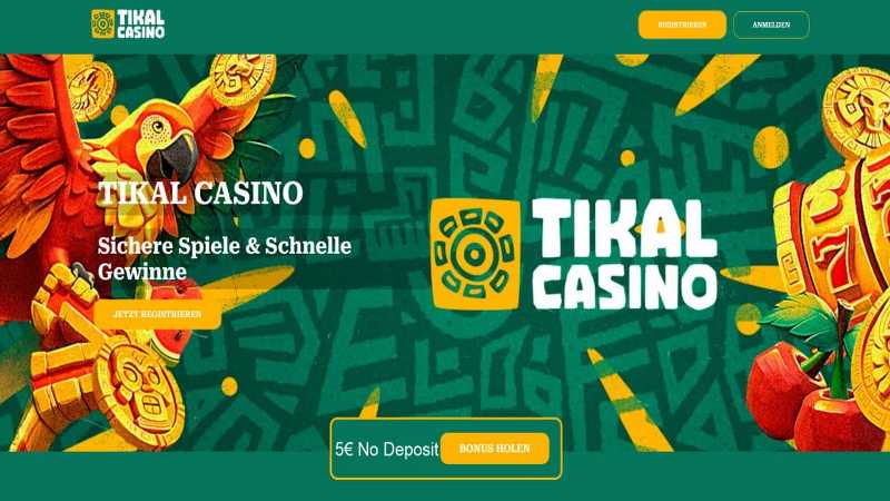 Bild: Tikal Casino Bonus