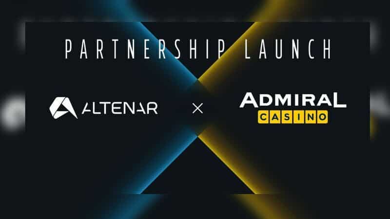 Partnerschaftsank&uuml;ndigung von Admiral Casino und Altenar.