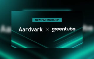 Partnerschaftsbekanntgabe zwischen Greentube und Aardvark Technologies.