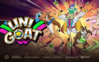 Titelbild des Play’n GO Unigoat Spielautomaten.